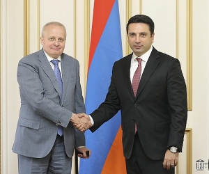 Ալեն Սիմոնյանն ընդունել է Հայաստանում ՌԴ դեսպան Սերգեյ Կոպիրկինին