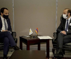 Armenian, Cypriot Foreign Ministers Discuss Regional Security