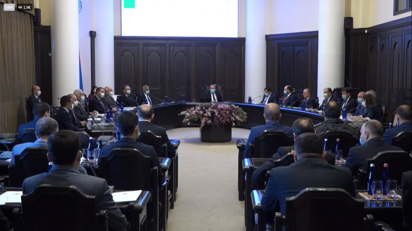 Կառավարության նիստը՝ ուղիղ հեռարձակմամբ