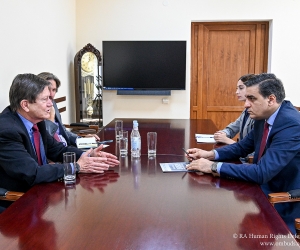 ՄԻՊ-ը ՀՀ-ում ԱՄՆ նախկին դեսպանին է ներկայացրել ադրբեջանցիների կողմից սահմանային բնակիչների իրավունքների խախտման փաստերը