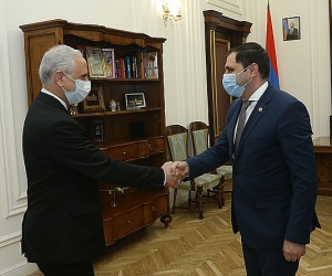 Պապիկյանն ու Իրանի դեսպանը քննարկել են Գորիս-Կապան ճանապարհին ստեղծված իրավիճակը