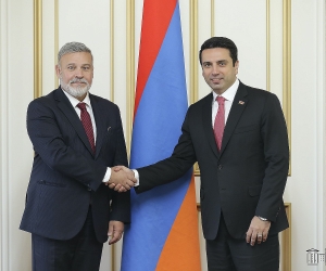 Ալեն Սիմոնյանն ընդունել է ՀՀ-ում Պերուի արտակարգ եւ լիազոր դեսպանին
