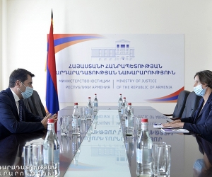 Կարեն Անդրեասյանը հանդիպել է ԵԽ երևանյան գրասենյակի ղեկավարին