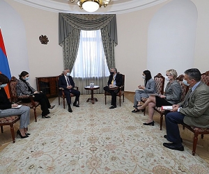 Փոխվարչապետ Մհեր Գրիգորյանն ընդունել է ԱՄՆ ՄԶԳ հայաստանյան գրասենյակի նորանշանակ տնօրենին