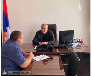 Արցախի ԱԺ նախագահ Արթուր Թովմասյանն աշխատանքային այցով Երևանում է
