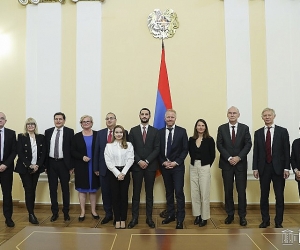 ԱԺ փոխնախագահ Ռուբեն Ռուբինյանը հանդիպել է ԵԽ նախարարների կոմիտեի ժողովրդավարության հարցերով զեկուցողների հետ