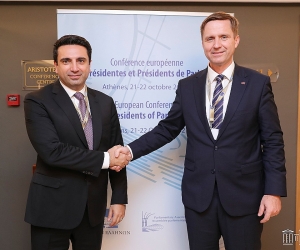 Ալեն Սիմոնյանը հանդիպել է Սլովենիայի Ազգային ժողովի նախագահի հետ