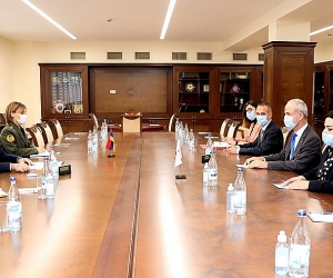 Պաշտպանության նախարարն ընդունել է ԿԽՄԿ պատվիրակությանը