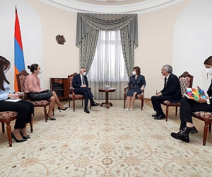 Փոխվարչապետ Մհեր Գրիգորյանն ընդունել է ՄԱԶԾ նորանշանակ մշտական ներկայացուցչին