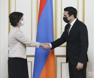 ԱԺ նախագահն ընդունել է Հայաստանում Լիտվայի դեսպանին