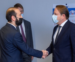 ԱԳ նախարարի հանդիպումը Եվրոպական հանձնաժողովի հարևանության և ընդլայնման հարցերով հանձնակատարի հետ