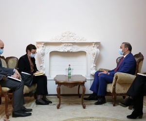 Արմեն Գրիգորյանը հանդիպել է Ֆրանսիայի դեսպանին