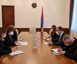 Armenian Finance Minister, UNDP Armenia Rep Discuss Sustainable Development