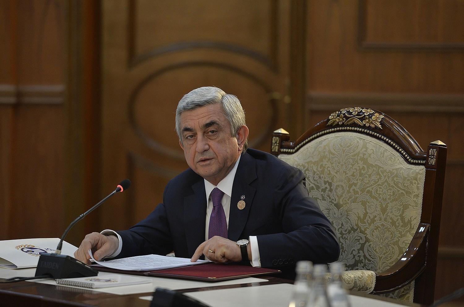 Sargsyan Charged with Bribery; Appears Before Anti-Corruption Committee