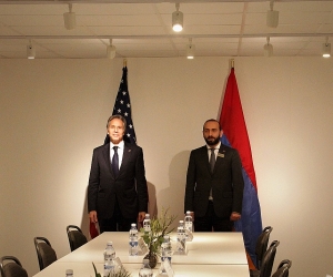 Armenian Foreign Minister, U.S. Secretary of State Discuss Resumption of Karabakh Peace Process
