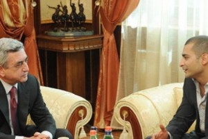 Президент РА принял Вахтанга Дарчиняна