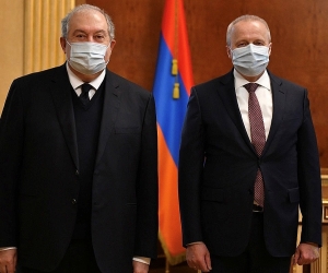 Armenian President, Russian Ambassador Discuss Regional Security
