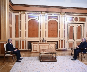 Sarkissian, Republic Party Leader Discuss External Challenges