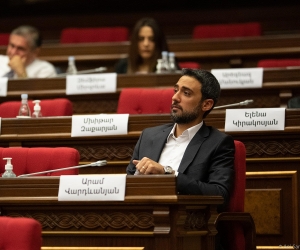 Armenian Pro-Government, Opposition MPs Brawl