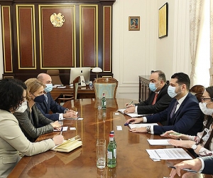 Փոխվարչապետ Համբարձում Մաթևոսյանն ընդունել է Համաշխարհային բանկի հայաստանյան գրասենյակի ղեկավարին