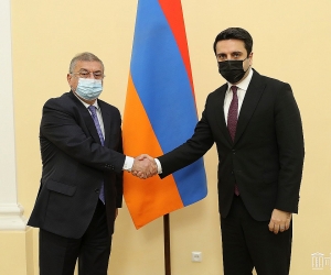 Ալեն Սիմոնյանը հանդիպել է ԲԴԽ նախագահի պաշտոնակատարին եւ խորհրդի անդամներին