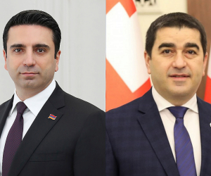 Ալեն Սիմոնյանը հեռախոսազրույց է ունեցել Վրաստանի խորհրդարանի նախագահի հետ