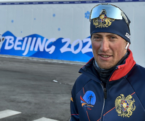 Beijing Winter Games: Mikayel Mikayelyan Comes in 47th in 15km + 15km Skiathlon