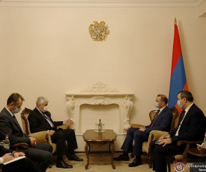 ԱԽ քարտուղար Արմեն Գրիգորյանն ընդունել է ՌԴ ԱԽ քարտուղարի տեղակալ Օլեգ Խրամովին