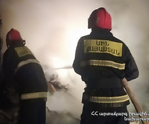 Հրդեհ Կամարիս գյուղում