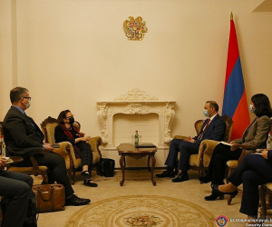 Արմեն Գրիգորյանը հանդիպել է Ֆինլանդիայի դեսպան Կիրստի Նարինենին