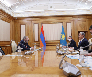 Նուր-Սուլթանում տեղի է ունեցել վարչապետ Փաշինյանի և Կասիմ-Ժոմարտ Տոկաևի հանդիպումը