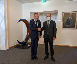 ԱԳ նախարար Արարատ Միրզոյանը հանդիպել է Կարմիր խաչի միջազգային կոմիտեի նախագահ Պիտեր Մաուրերին