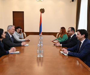 Ֆինանսների նախարար Տիգրան Խաչատրյանն ընդունել է Գերմանիայի դեսպանին