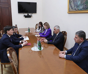 Փոխվարչապետ Մհեր Գրիգորյանն ընդունել է ԵՏՀ նախարարներին