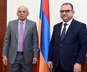 Ֆինանսների նախարարը հյուրընկալել է ԱԶԲ տնօրենների խորհրդում Հայաստանը ներկայացնող գործադիր տնօրենին