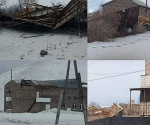 Շիրակի մարզի մի շարք բնակավայրերում  ավերածություններ են տեղի ունեցել