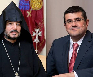 Արցախի նախագահը շնորհավորական ուղերձ է հղել ՀԱԵ Արցախի թեմի առաջնորդ Տ. Վրթանես եպիսկոպոս Աբրահամյանին