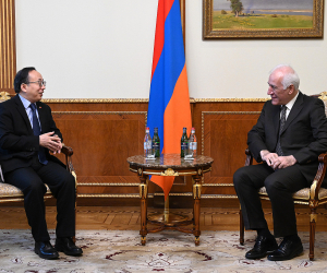Վահագն Խաչատուրյանը հանդիպել է Հայաստանում Չինաստանի դեսպան Ֆան Յունին