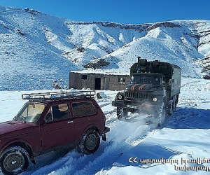 Փրկարարներն արգելափակումից դուրս են բերել 58 ավտոմեքենա