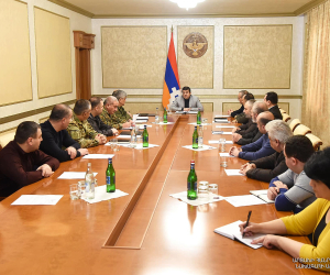 Կայացել է Արցախի անվտանգության խորհրդի ընդլայնված հերթական նիստը