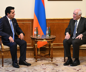 Վահագն Խաչատուրյանն ընդունել է Իրաքի դեսպանության գործերի ժամանակավոր հավատարմատարին