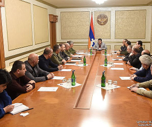 Состоялось очередное заседание Совета безопасности под председательством президента Арутюняна