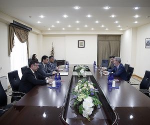 Քաղաքապետ Հրաչյա Սարգսյանն ընդունել է Շվեդիայի դեսպանին