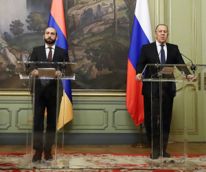 Выступление министра иностранных дел Армении и ответы на вопросы журналистов на пресс-конференции по итогам переговоров с Сергеем Лавровым