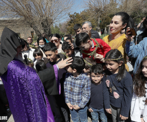 Ծաղկազարդի տոնը Մայր Աթոռ Սուրբ Էջմիածնում