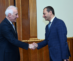 Վահագն Խաչատուրյանն ընդունել է Հայաստանում Իտալիայի դեսպան Ալֆոնսո Դի Ռիզոյին