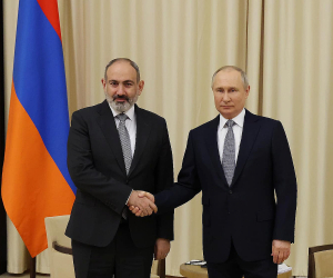 Совместное заявление премьер-министра Республики Армения Н.В.Пашиняна и президента Российской Федерации В.В.Путина