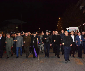 Արցախում տեղի է ունեցել «Զարթի՛ր, լա՛ո» խորագրով ջահերով երթ
