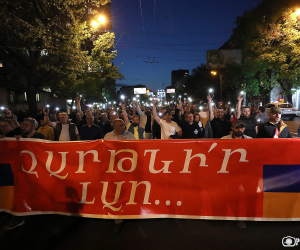 Ընդդիմության բողոքի ակցիաները. օր 1