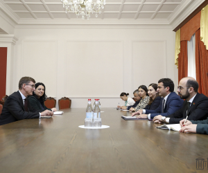 Հակոբ Արշակյանն ընդունել է Նիդերլանդների դեսպանին